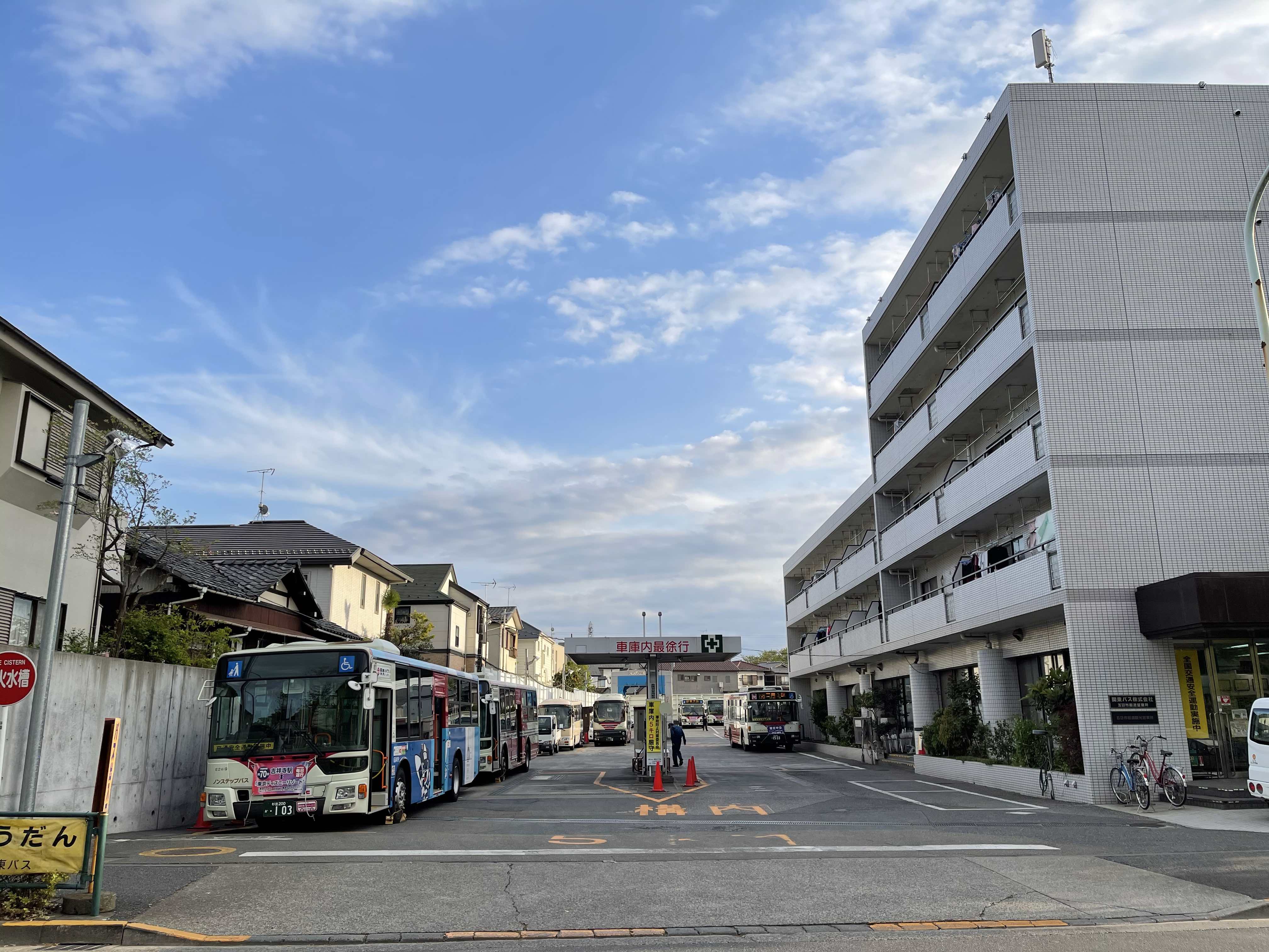 関東バス(東京)前面展望 車窓 荻窪駅南口→芦花公園駅/ 荻54 荻窪駅南口1041発