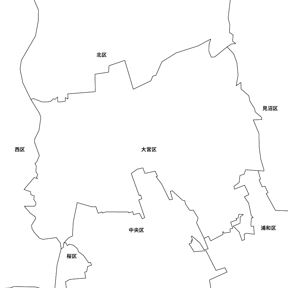 埼玉県さいたま市大宮区の地図 | Map-It マップ・イット