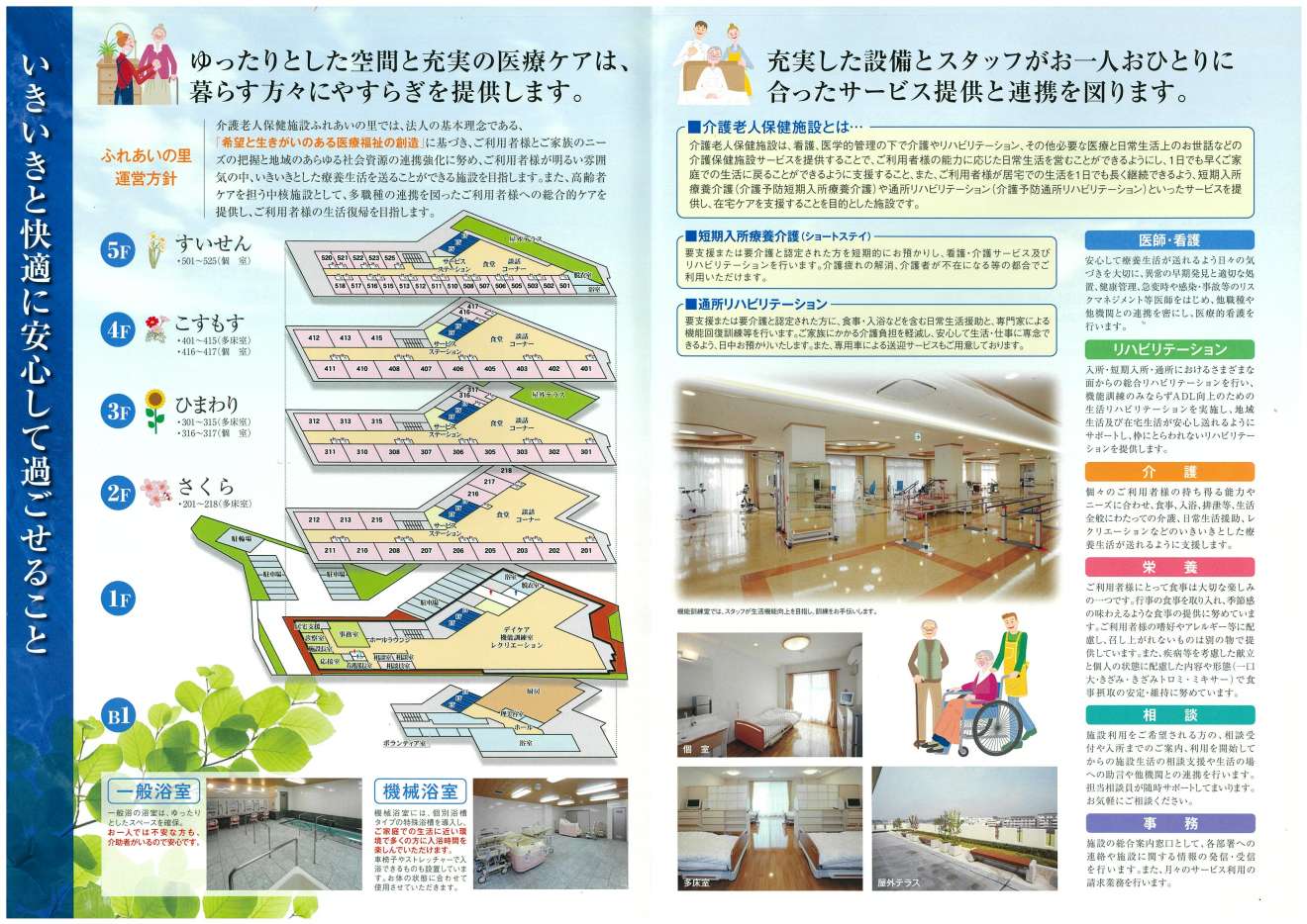 医療法人社団 佑樹会 介護老人保健施設 なごみの里(昭島市)の施設情報・料金