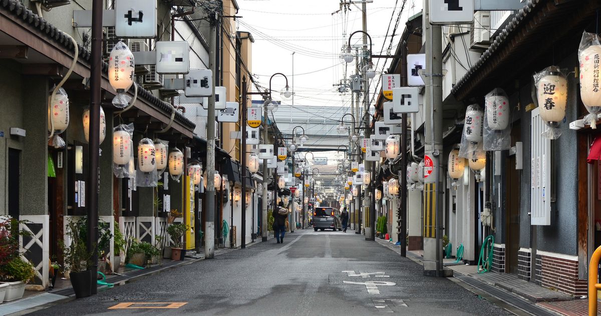 鯛よし百番と飛田新地｜建築マップ 大阪府