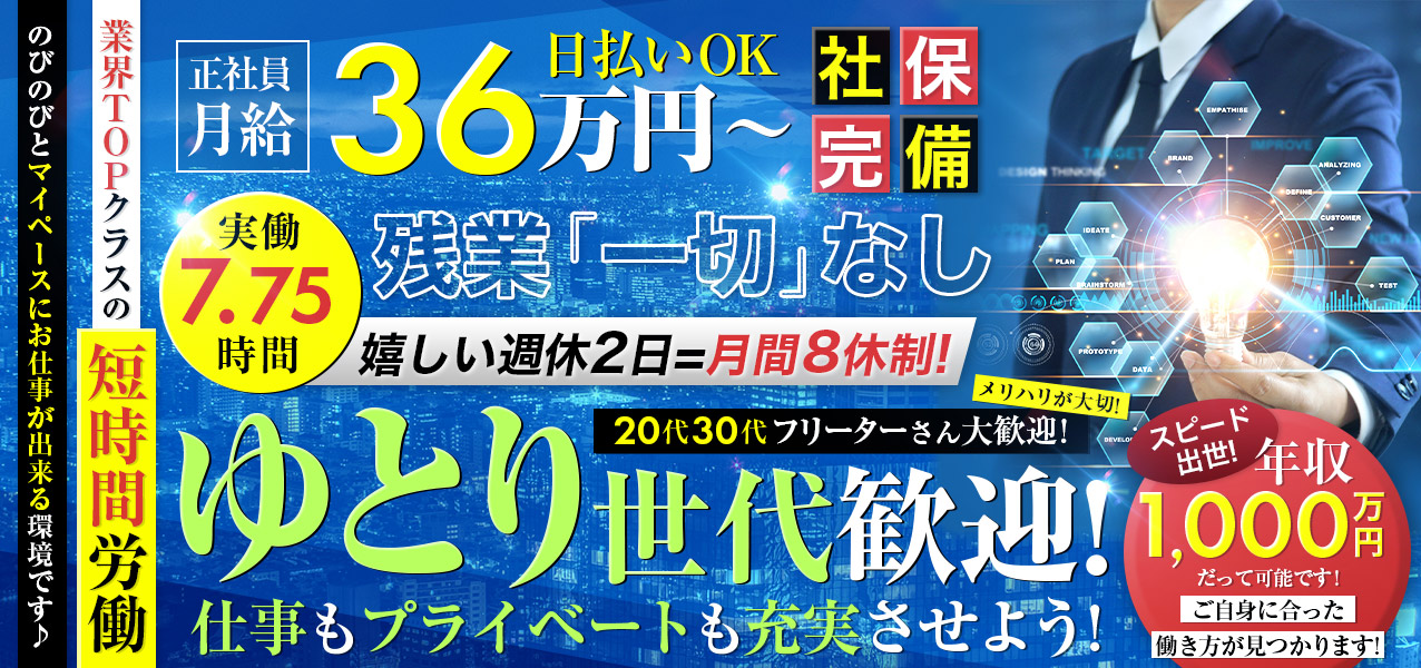 神奈川ガールズバーボーイ求人【ジョブショコラ】