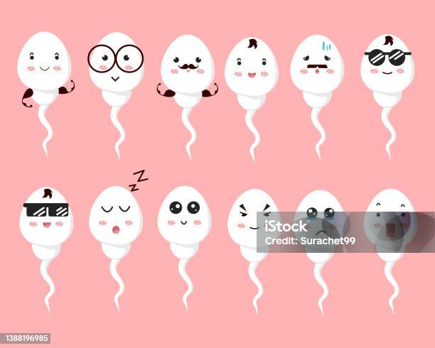 Cute sperm cell