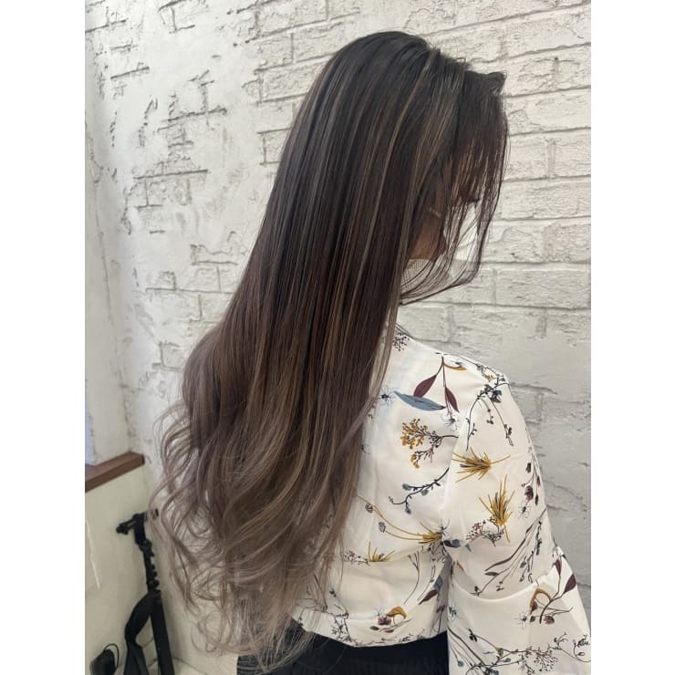 クラゲヘア×インナーグリーン】20代30代40代50代：L213168937｜マティーナ ヘアー 池袋(Matina  hair)のヘアスタイル｜ホットペッパービューティー