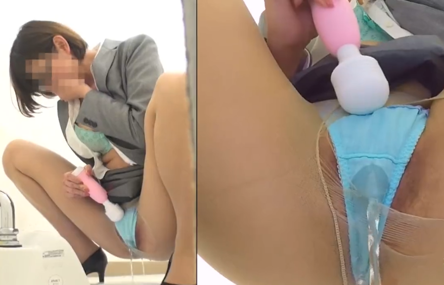 ぴたぴたパンツで僕の射精後の電マお漏らし射精⭐︎Electric Massager Ejaculation After My