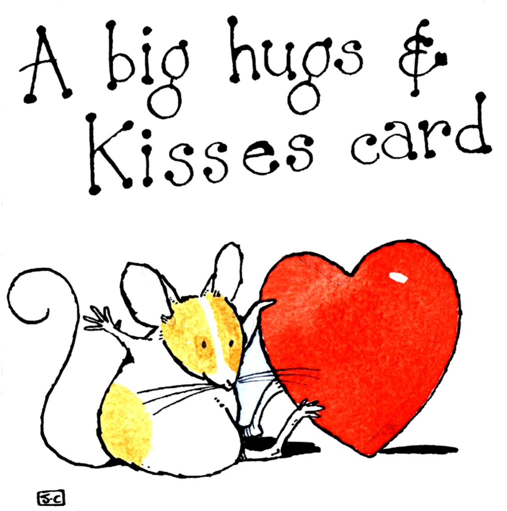 Hugs & Kisses Card -