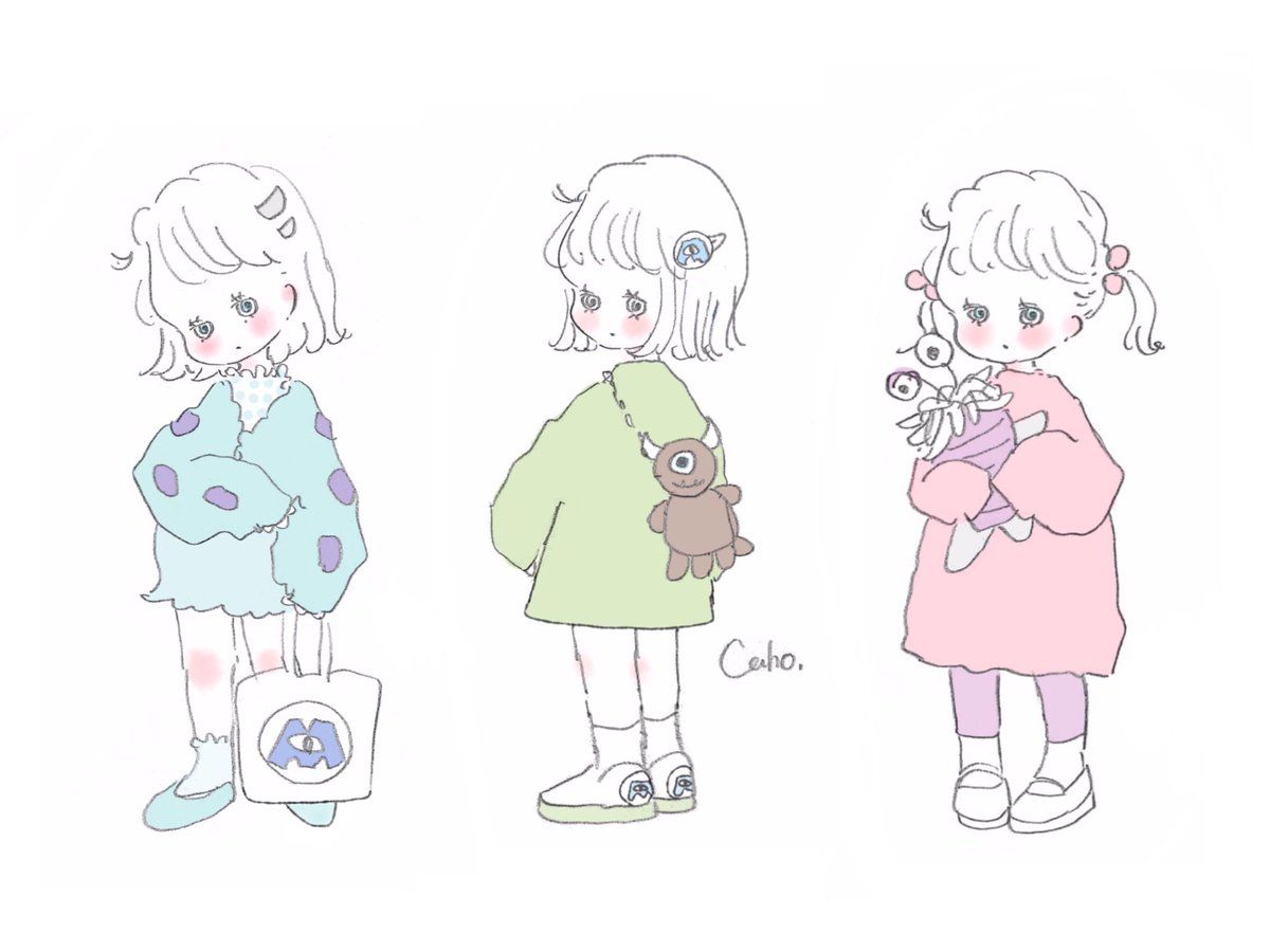 線画な女の子 / Cahoのマグカップ通販 ∞ SUZURI（スズリ）