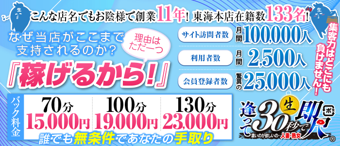 逢って30秒で即尺とは？ 【逢って30秒で即尺】