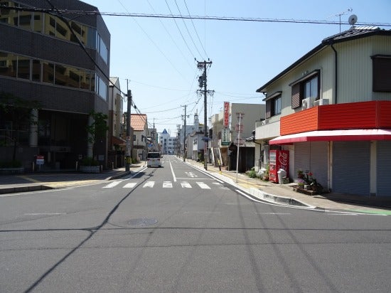 名鉄岐阜駅各務原線ホーム 新那加より急行 -