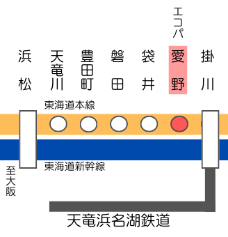 ナビ写真あり】掛川駅からエコパまで電車の行き方、時間、周辺情報、タクシーで行く場合など | コハコトリップ