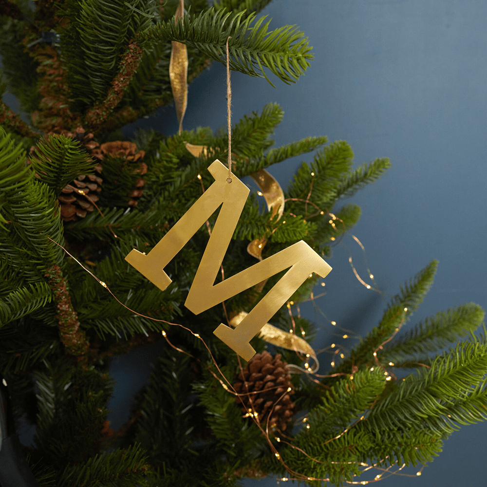 Letter Ornament -