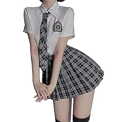 SENMHS コスプレ セクシー セーラー服 半袖