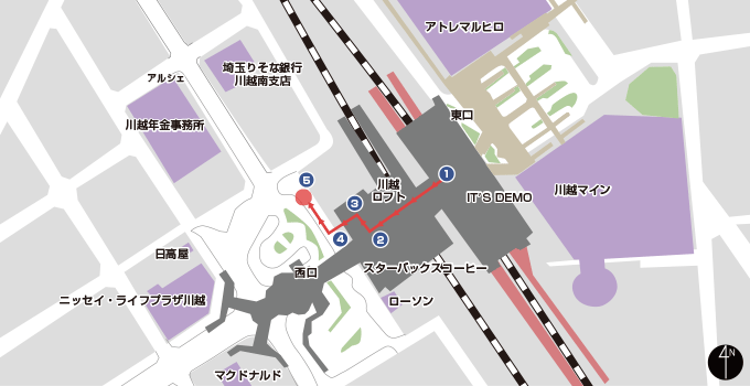 JR東日本 西川口駅 駅看板・駅広告媒体一覧