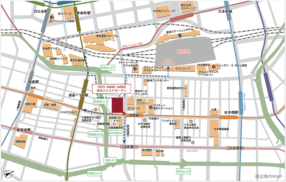 有楽町駅（東京都千代田区）周辺のりそな銀行一覧｜マピオン電話帳