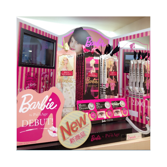 期間限定ショップ「Barbie Pink Collection」が西武池袋本店に登場