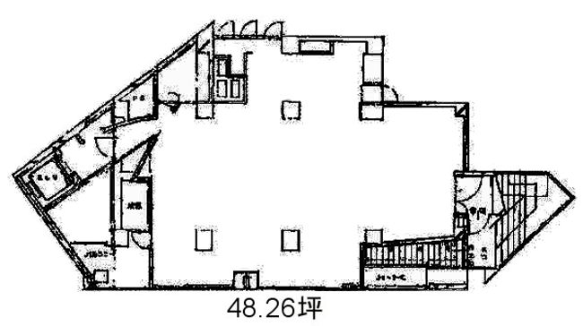 B1階(元ダイニングバー) PRESTIGE西麻布ビル（プレステージ西麻布ビル）の建物詳細情報｜賃貸オフィス・賃貸事務所検索ならオアシス(Oasis)