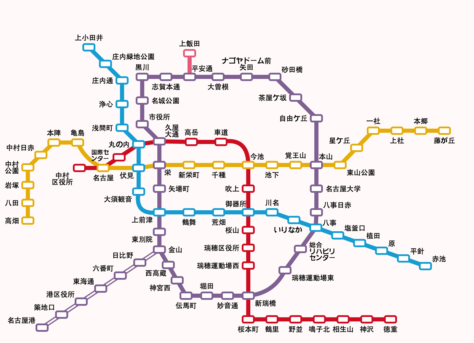 地下鉄東山線栄駅(H10) | まるはち交通