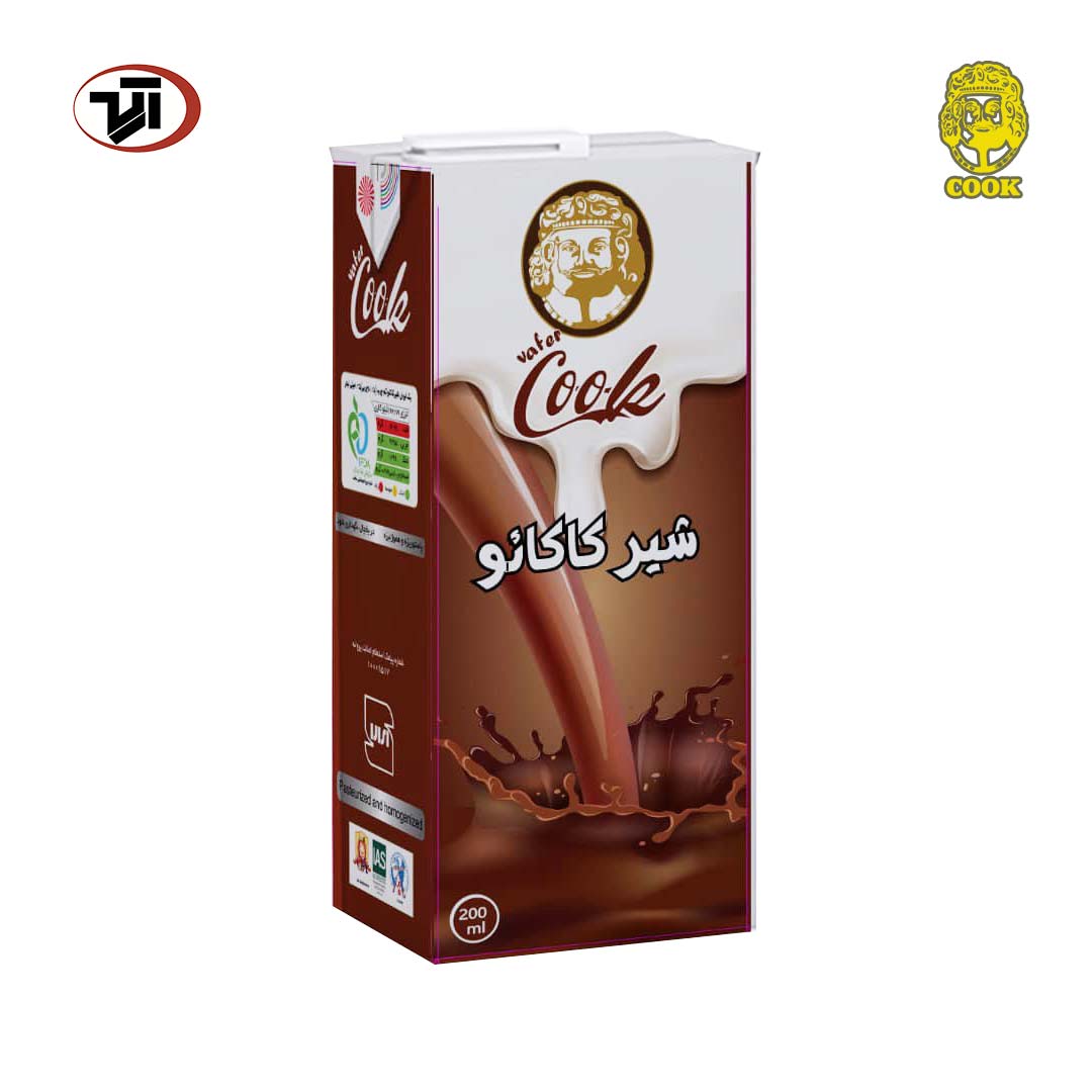 Chocolate Cocoa Milk. Carton and