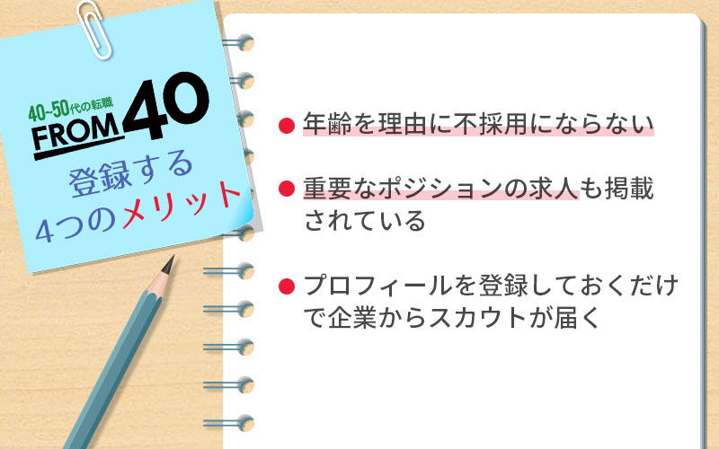 FROM40の評判・口コミ・体験談 | コエテコキャリア