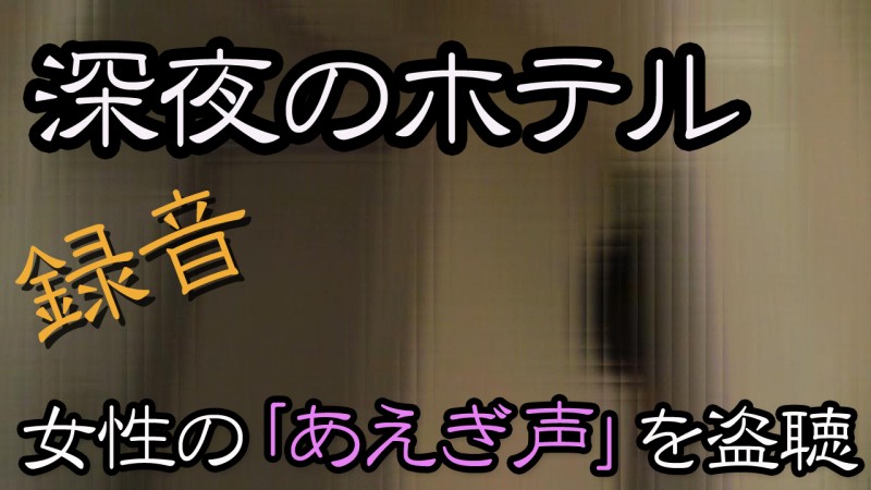 盗聴】深夜のホテルで女性の「あえぎ声」を録音⑧【最新版】 | デジタルコンテンツのオープンマーケット Gcolle