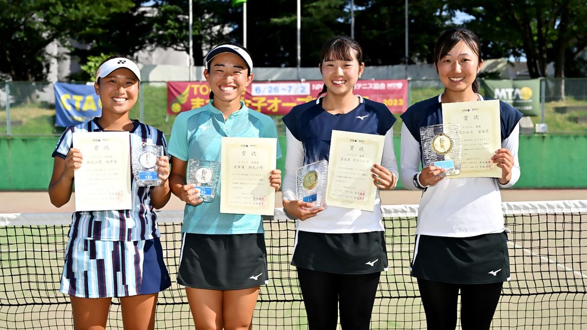 フクシマガリレイ実業団女子テニス部 | . 木塚、吉川が出場しました、