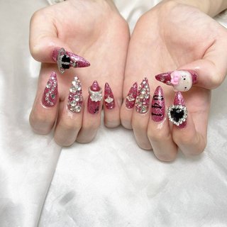 秋風ギンガムチェック｜ﾐﾅﾐﾈｲﾙ やり放題ネイル渋谷2(Minami Nail