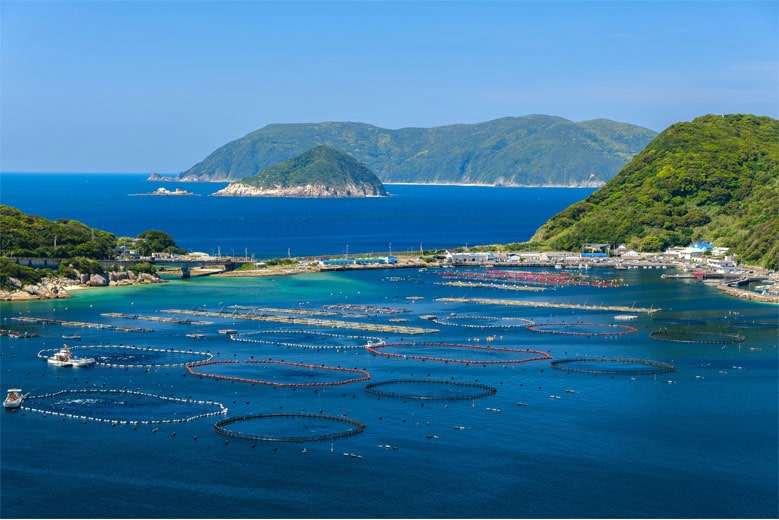 Kashiwa-Jima Port And Sea,